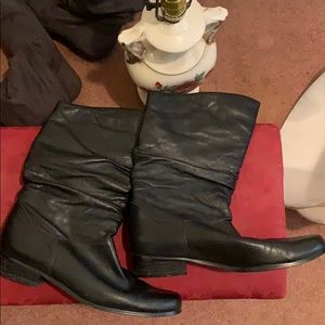 Calf length boots